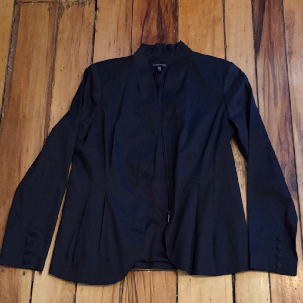 Eileen Fisher Silk Women's Black Blazer